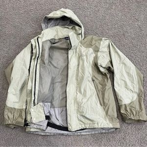 Patagonia Ski Jacket Full Zip Size L Green Coat Vintage